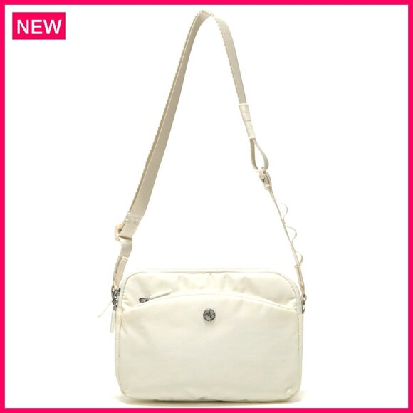 Handbags - Small Nylon Crossbody Bag with Adjustable Strap Multi Pocket Lightweight Purse